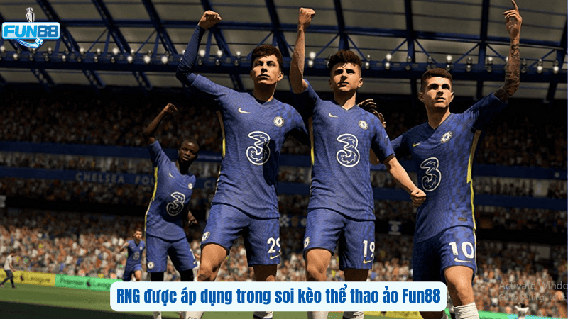 RNG được áp dụng trong soi kèo thể thao ảo Fun88